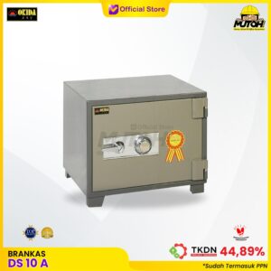 Brankas Manual OKIDA DS-10A Brangkas DS10A Tahan Api Tahan Bongkar GARANSI 1 Tahun Bersertifikat TKDN