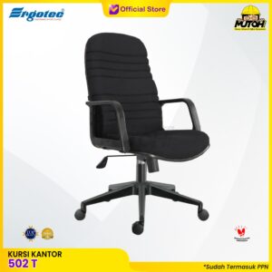 Kursi kantor ERGOTEC 502 T kursi direktur kursi manager kursi kerja hidrolik sandaran tinggi