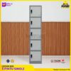 Loker besi 5 pintu | lemari locker besi 5 pintu single MUTOH2000