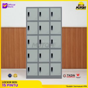 Loker besi 15 pintu | lemari locker besi 15 pintu MUTOH2000