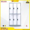 Locker loker besi 6 pintu  LC-6XPMS