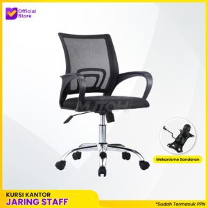 Kursi kantor JARING STAFF kursi staff kursi kerja kursi jaring hidrolik