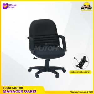 Kursi kantor BOSTON GARIS kursi staff kursi manager kursi kerja hidrolik