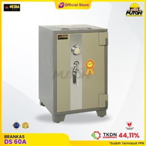 Brankas Manual OKIDA DS-60A Brangkas DS60A Tahan Api Tahan Bongkar GARANSI 1 Tahun Bersertifikat TKDN