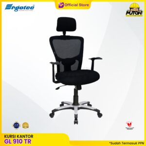 Kursi kantor ERGOTEC GL 910 TR kursi direktur kursi manager kursi kerja jaring hidrolik kursi gaming sandaran tinggi