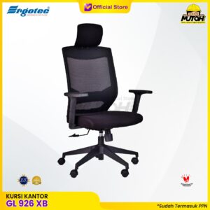 Kursi kantor ERGOTEC GL 926 XB kursi direktur kursi manager kursi kerja jaring hidrolik kursi gaming sandaran tinggi