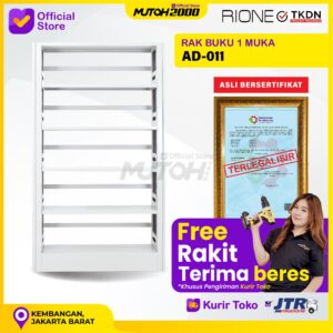 Rak buku 1 muka RIONE AD-011