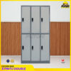 Loker besi 6 pintu | lemari locker besi 6 pintu MUTOH2000