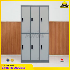 Loker besi 6 pintu | lemari locker besi 6 pintu MUTOH2000