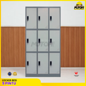 Loker besi 9 pintu | lemari locker besi 9 pintu MUTOH2000
