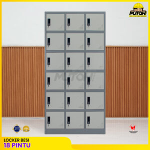 Loker besi 18 pintu | lemari locker besi 18 pintu MUTOH2000