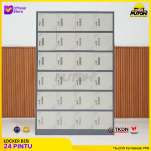 Loker besi 24 pintu | lemari locker besi 24 pintu MUTOH2000