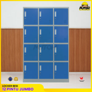 Loker besi 12 pintu | lemari locker besi 12 pintu Besar Masuk Helm MUTOH2000