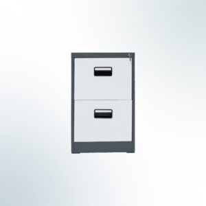 MUTOH-E TWO TONE | Filing Cabinet 2 Susun 2 Laci – Kombinasi Abu