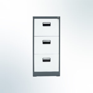 MUTOH-E TWO TONE | Filing Cabinet 3 Susun 3 Laci – Kombinasi Abu