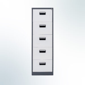MUTOH-E TWO TONE | Filing Cabinet 5 Susun 5 Laci – Kombinasi Abu
