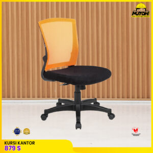 Kursi kantor ERGOTEC 878 S kursi jaring kursi kerja kursi non armrest hidrolik sandaran tinggi