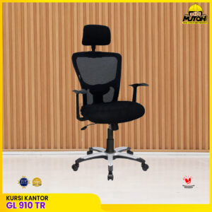 Kursi kantor ERGOTEC GL 910 TR kursi direktur kursi manager kursi kerja jaring hidrolik kursi gaming sandaran tinggi