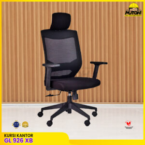 Kursi kantor ERGOTEC GL 926 XB kursi direktur kursi manager kursi kerja jaring hidrolik kursi gaming sandaran tinggi