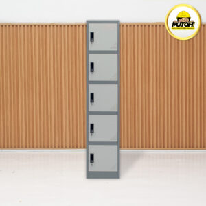 LOCKER BESI CURVE 5 pintu | lemari locker besi 5 single MUTOH2000