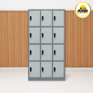 LOCKER BESI CURVE 12 pintu | lemari locker besi 12 pintu MUTOH2000