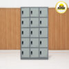 LOCKER BESI CURVE 15 pintu | lemari locker besi 15 pintu MUTOH2000
