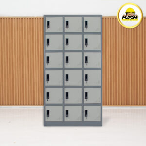 LOCKER BESI CURVE 18 pintu | lemari locker besi 18 pintu MUTOH2000