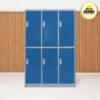 LOKER BESI 6 pintu | lemari locker besi 6 pintu Besar Masuk Helm MUTOH2000