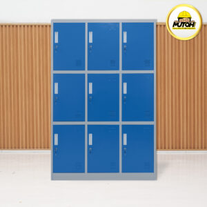 LOKER BESI 9 pintu | lemari locker besi 9 pintu Besar Masuk Helm MUTOH2000