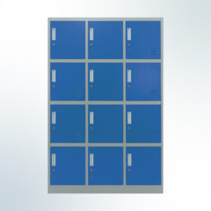 MUTOH PREMIUM | Locker Besi 12 Pintu Jombo Helm In – Biru