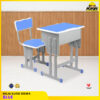 Meja belajar Set Blue meja kursi siswa | warna biru MUTOH EKONOMIS