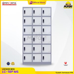 Locker loker besi 18 pintu LC-18PMS