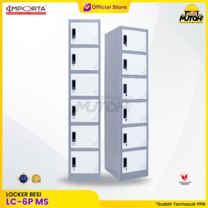 Locker loker 6 pintu  LC-6PMS Single