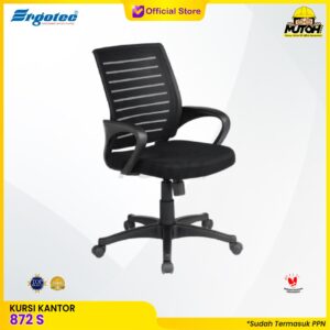 Kursi kantor ERGOTEC 872 S kursi manager kursi kerja kursi jaring hidrolik sandaran tinggi
