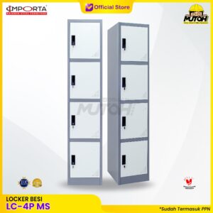 Locker loker besi 4 pintu LC-4P MS Single