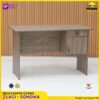 Meja kerja OLYMPIC MT-120 Brown meja komputer kantor Murah 1/2 biro 120cm 2 laci