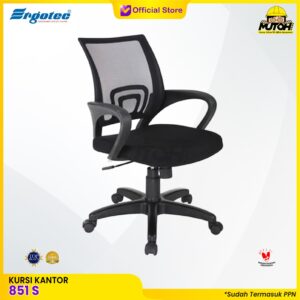 Kursi kantor ERGOTEC 851 S kursi staff kursi kerja kursi jaring hidrolik