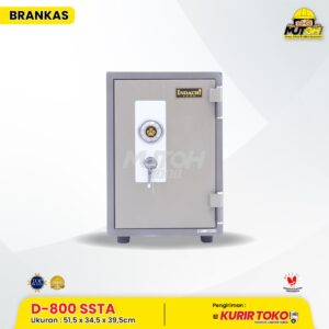 Brankas Manual INDACHI D-800 SSTA Brangkas D800SSTA Tahan Api GARANSI 1 Tahun