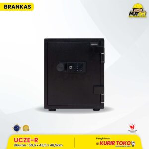Brankas fingerprint tahan Api Uchida UCZE-R | Brangkas Uchida UCZER Garansi Resmi MUTOH2000
