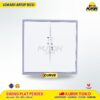 Lemari besi arsip PENDEK pintu swing plat 2 warna MUTOH CURVE