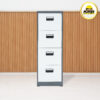 Filing Cabinet Besi MUTOH Curve E – Lemari Arsip 4 Laci (4 Susun)