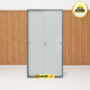 MUTOH CURVE R | Lemari besi arsip 2 pintu sliding plat 2 warna