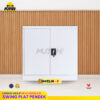 Lemari arsip besi Rekomendasi | Pendek pintu swing plat putih MUTOH JAVELIN