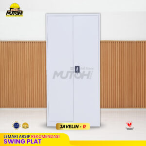 Lemari arsip besi Rekomendasi | 2 pintu swing plat putih MUTOH JAVELIN