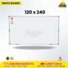 Whiteboard Gantung Magnetic 240 x 120 Papan Tulis Gantung