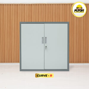 MUTOH CURVE R | Lemari besi arsip PENDEK pintu swing plat 2 warna