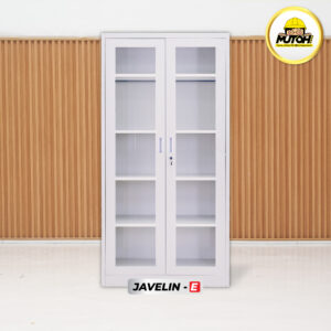 MUTOH JAVELIN EKONOMIS | Lemari arsip besi 2 pintu swing kaca ayun