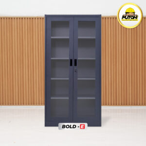 MUTOH BOLD EKONOMIS | Lemari arsip besi 2 pintu swing kaca ayun
