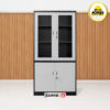 MUTOH CURVE EKONOMIS | Lemari arsip besi 2 pintu swing kombinasi ayun