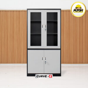 MUTOH CURVE EKONOMIS | Lemari arsip besi 2 pintu swing kombinasi ayun